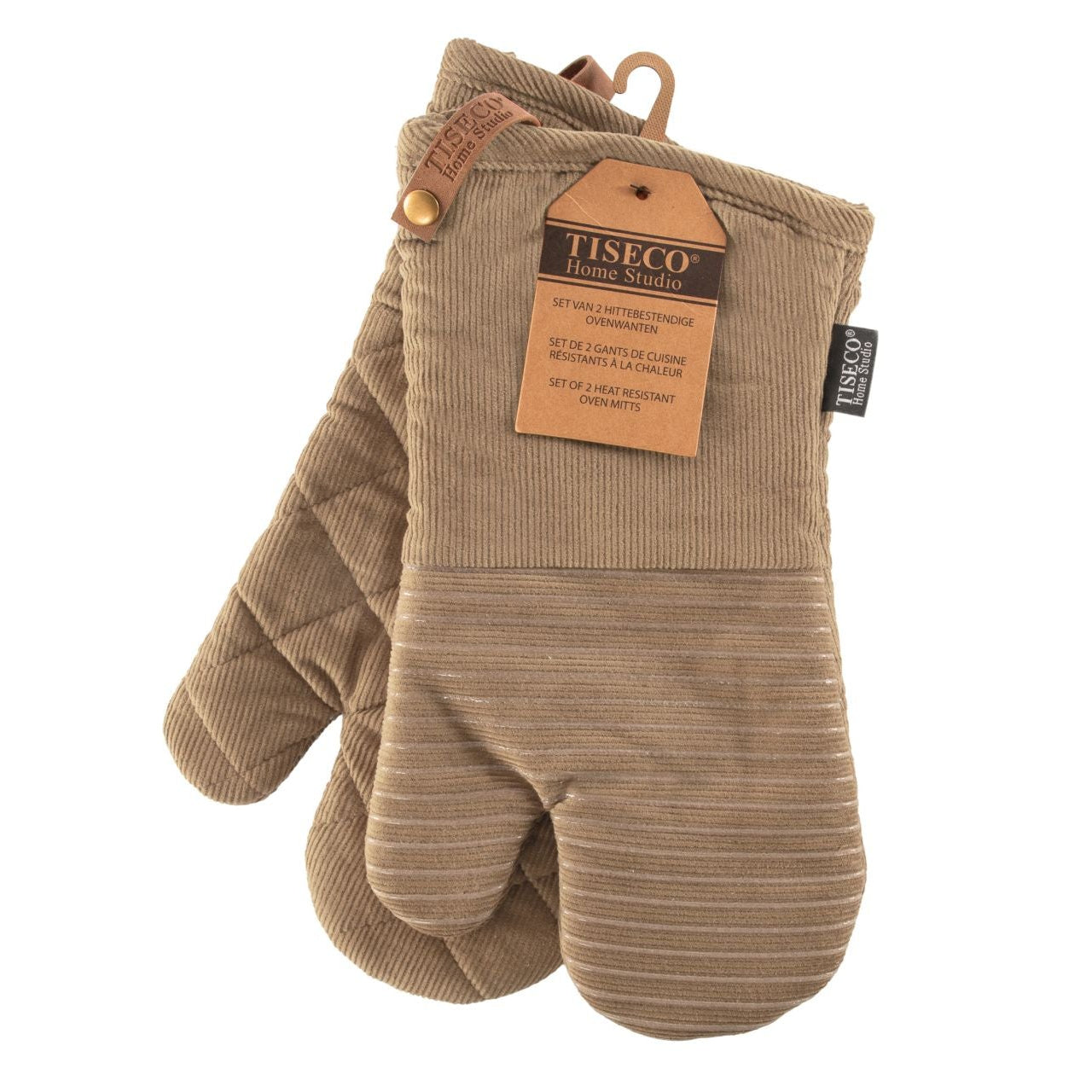 Tiseco Ofenhandschuhe VELMAR - Taupe