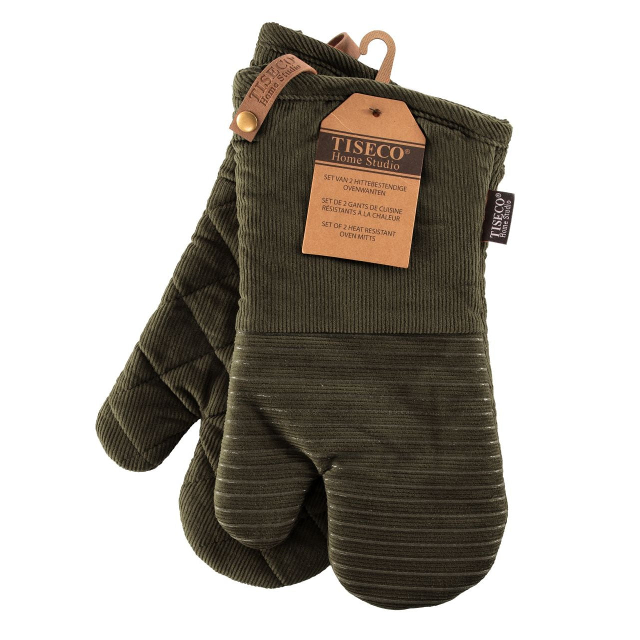 Tiseco Ofenhandschuhe VELMAR - Olivgrün