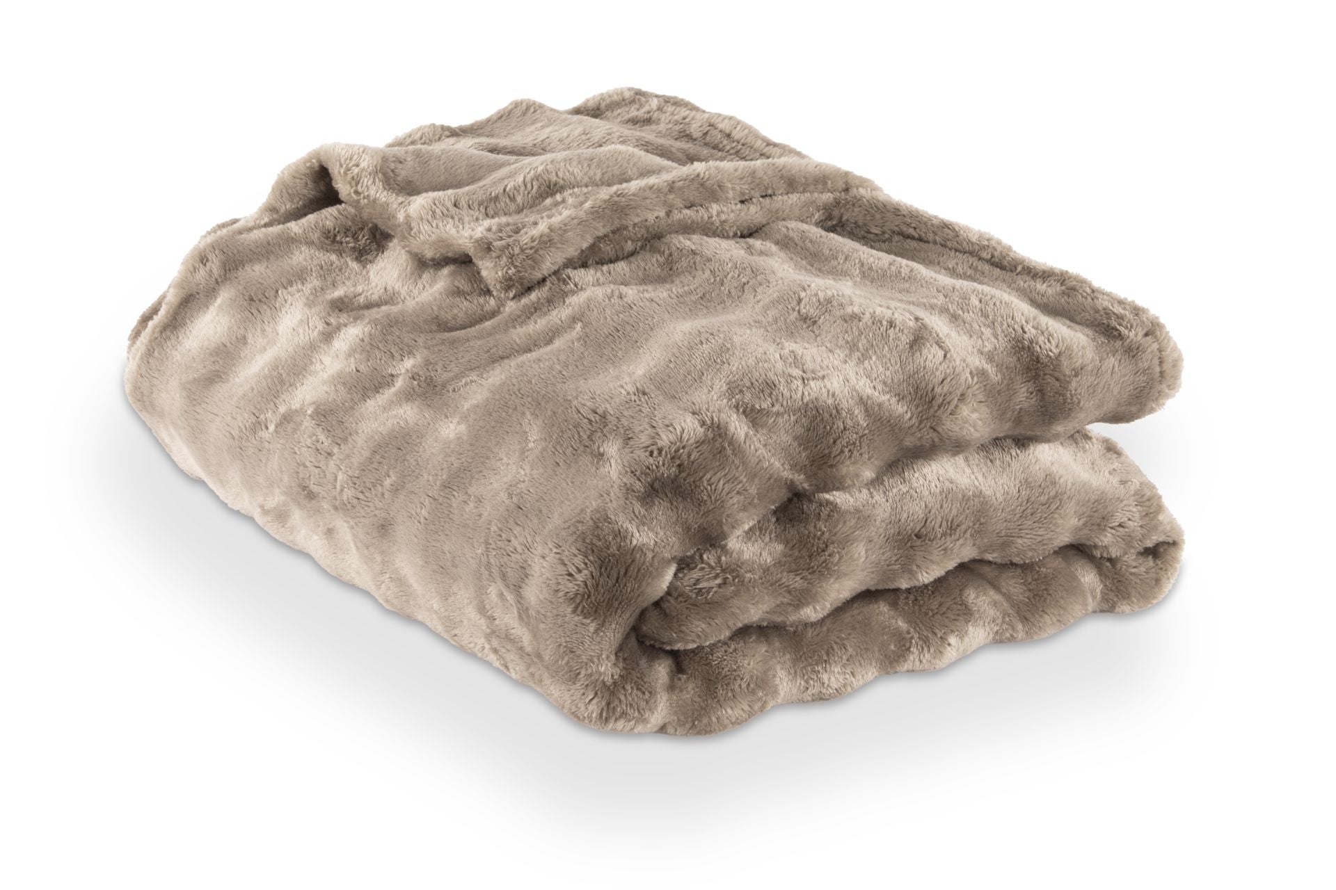 Tiseco - Plaid WAVE - 150x200 cm, taupe