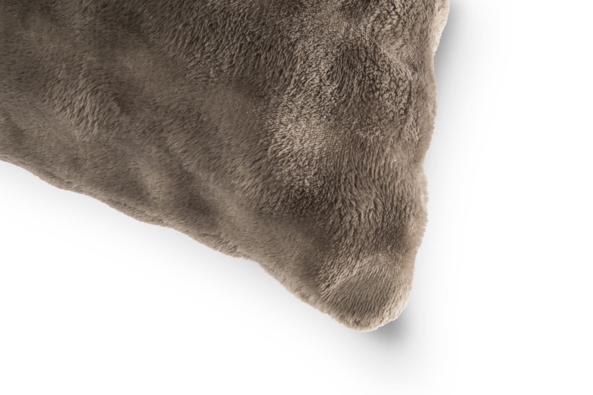 Tiseco - Sierkussen (gevuld) WAVE - 45x45 cm, Taupe - Set van 2 stuks