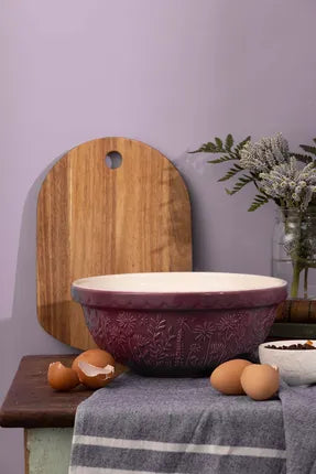 In The Meadow Mengkom Daisy – Ø 26 cm – Keramische Beslagkom – Paars