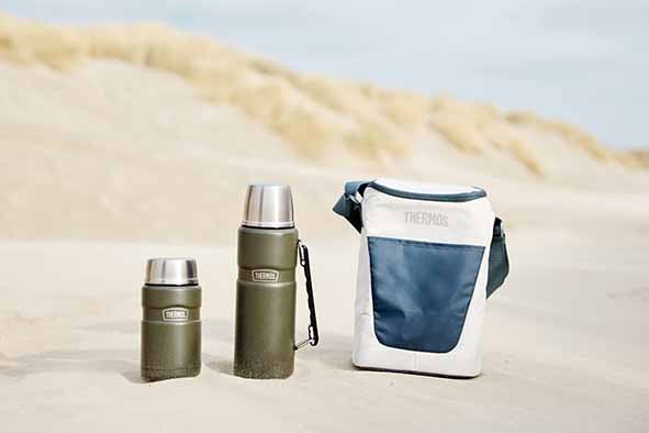 Thermos King Food Carrier - 710 ml - Army Green