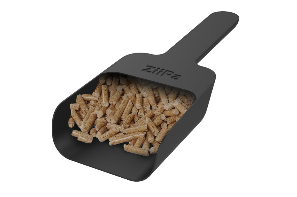 ZiiPa - MELFA PELLETS SCHOP ANTRACIET 17,5X7,5X3,5CM