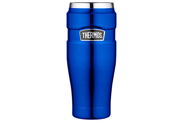 Thermos King Tumbler Becher – 470 ml – Ohne Henkel – Metallic Blau