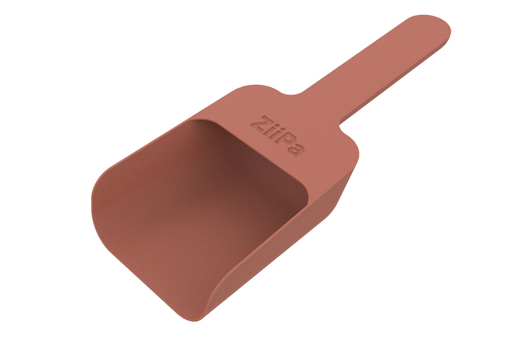 ZiiPa - MELFA PELLETS SHOVEL TERRACOTTA 17.5X7.5X3.5CM