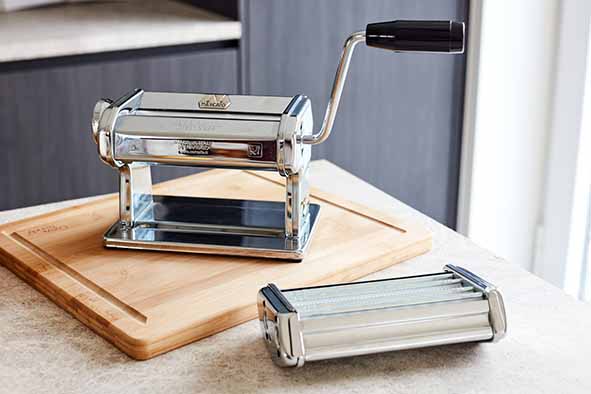 MARCATO - ATLAS PASTAMACHINE CLASSIC 150 3 TYPES PASTA - CHROME