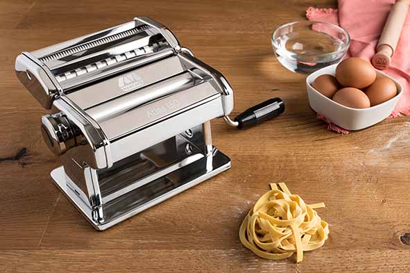 MARCATO - ATLAS PASTAMACHINE CLASSIC 150 3 TYPES PASTA - CHROME