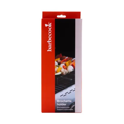 Barbecook Brochettehouder – Voor 5 Brochettes – RVS BBQ Accessoire