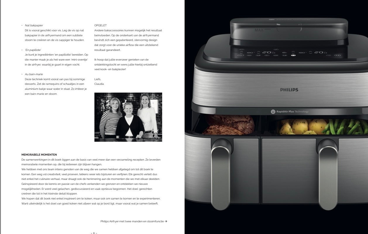 Frireuse à air façon chef – Délicieuses recettes de grands chefs