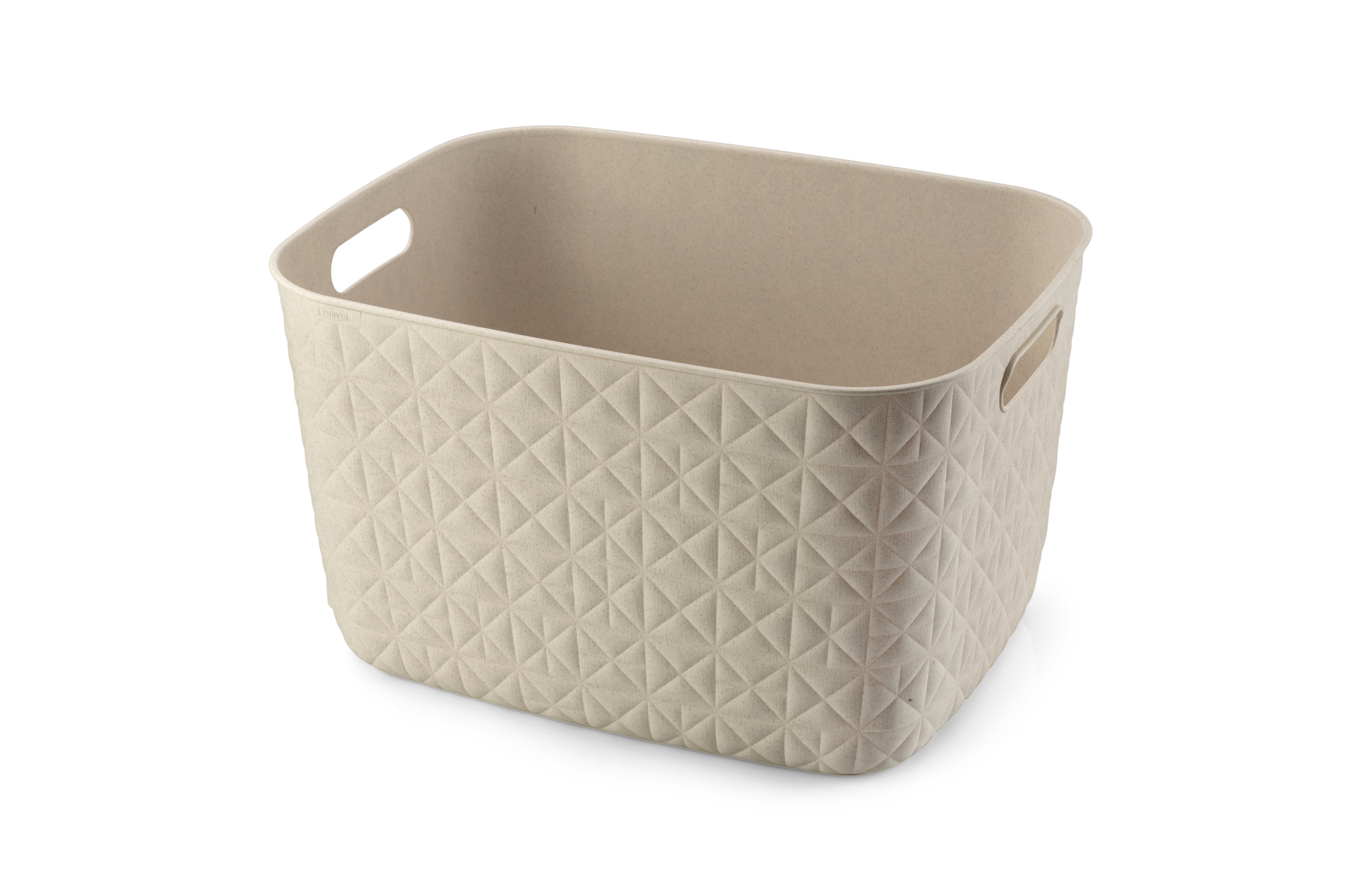 CURVER - SOFTEX OPBERGMAND L 19L CHALK WHITE