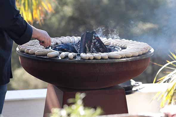 White Fire - ORIGINAL BARBECUE CORTEN