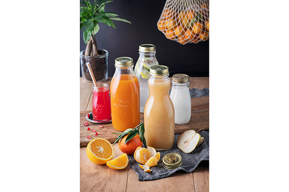 QUATTRO STAGIONI FLES MET STOP JUICE 1L - SET VAN 6 STUKS