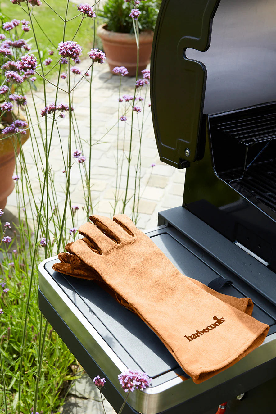 Barbecook - Set de 2 gants en cuir souple