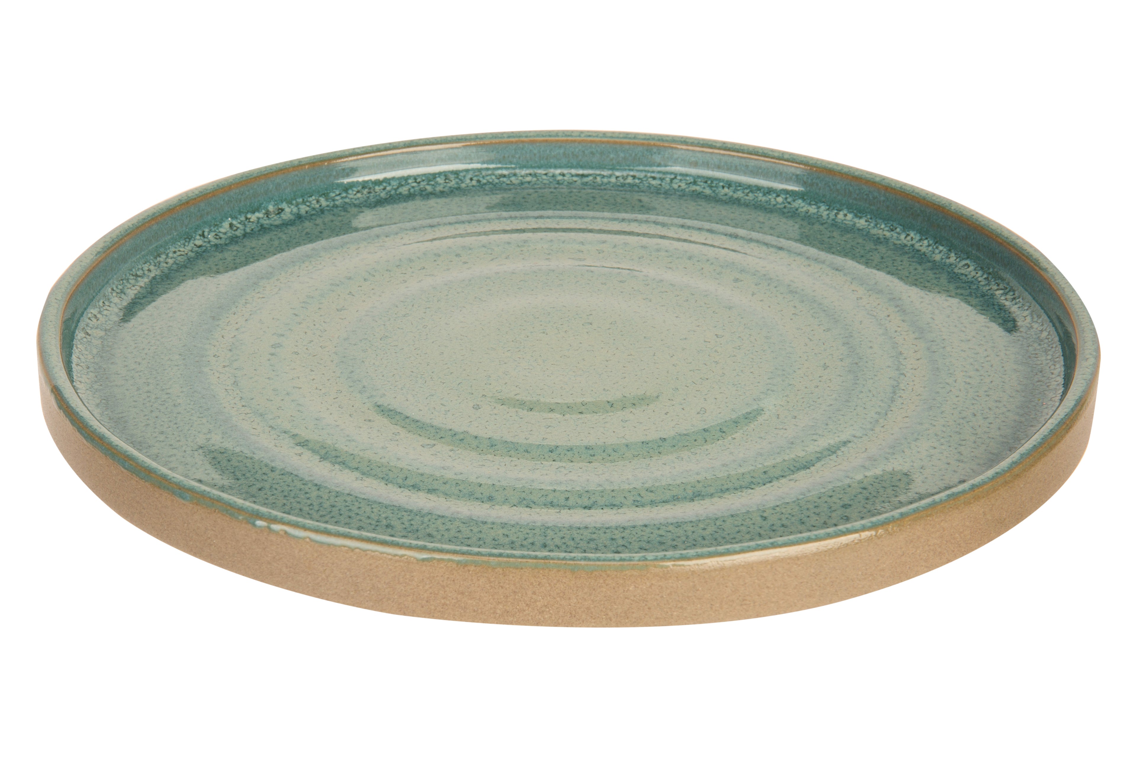 BASALT OCEAN GREEN DESSERTBORD D21CM DESIGN BY CHARLOTTE - Set van 6 stuks