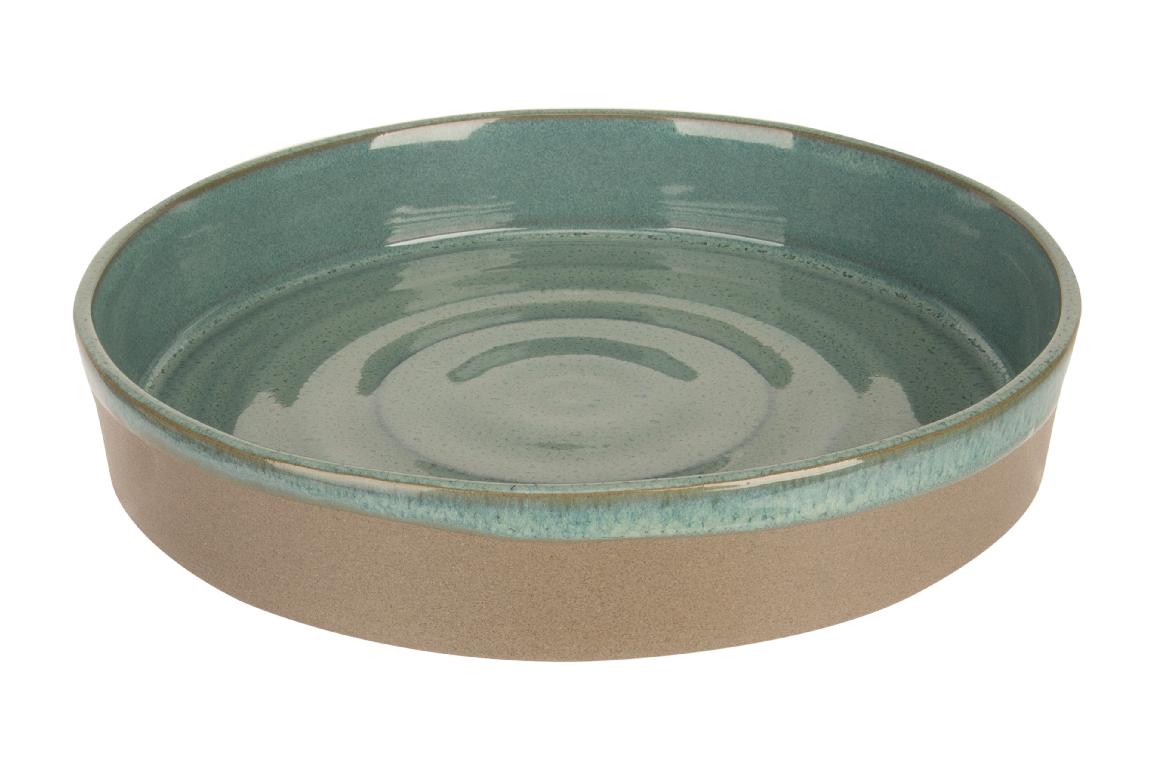 BASALT OCEAN GREEN DIEP BORD D24XH4CM DESIGN BY CHARLOTTE- Set van 6 stuks