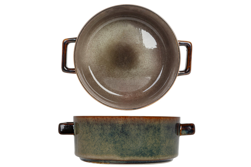 QUINTANA GREEN SOEPKOM D13XH5,5CM 45CL - Set van 4 stuks