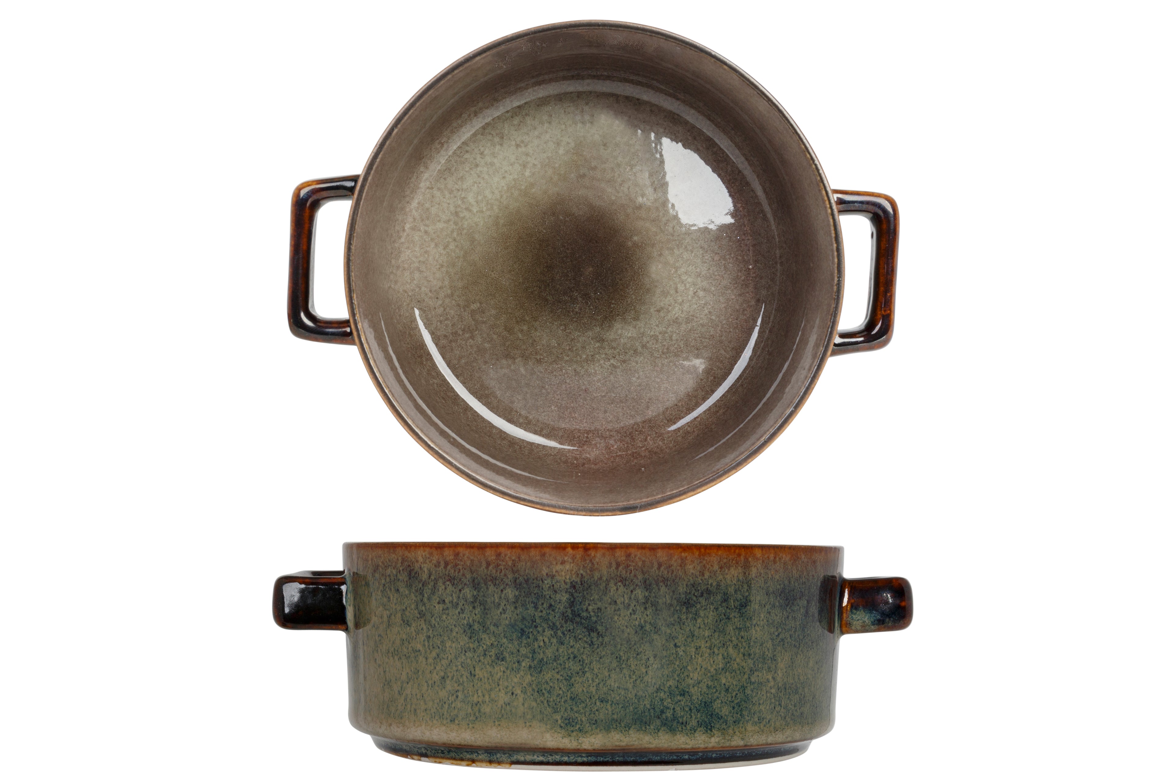 QUINTANA GREEN SOEPKOM D13XH5,5CM 45CL - Set van 4 stuks