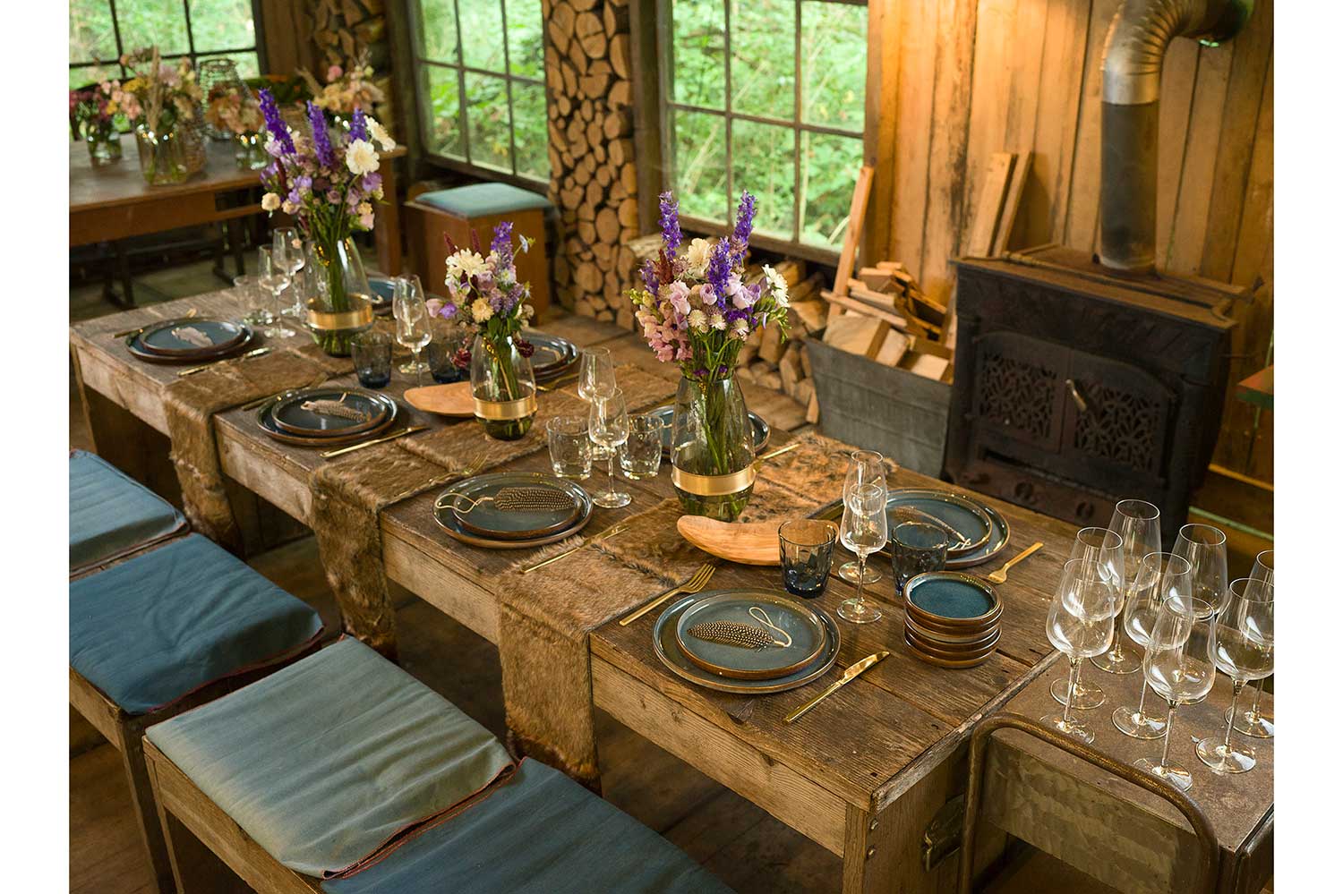 QUINTANA GREEN SOEPKOM D13XH5,5CM 45CL - Set van 4 stuks