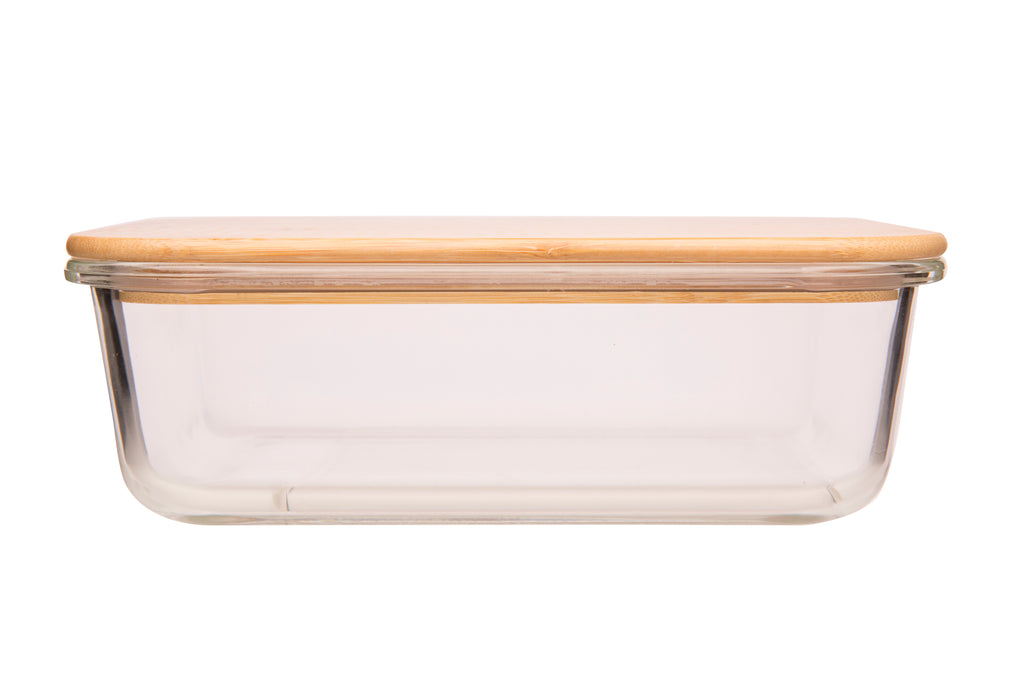 COSY&TRENDY - VOORRAADDOOS 22X16,5XH6,8CM RECHTH.1520M BAMBOO DEKSEL
