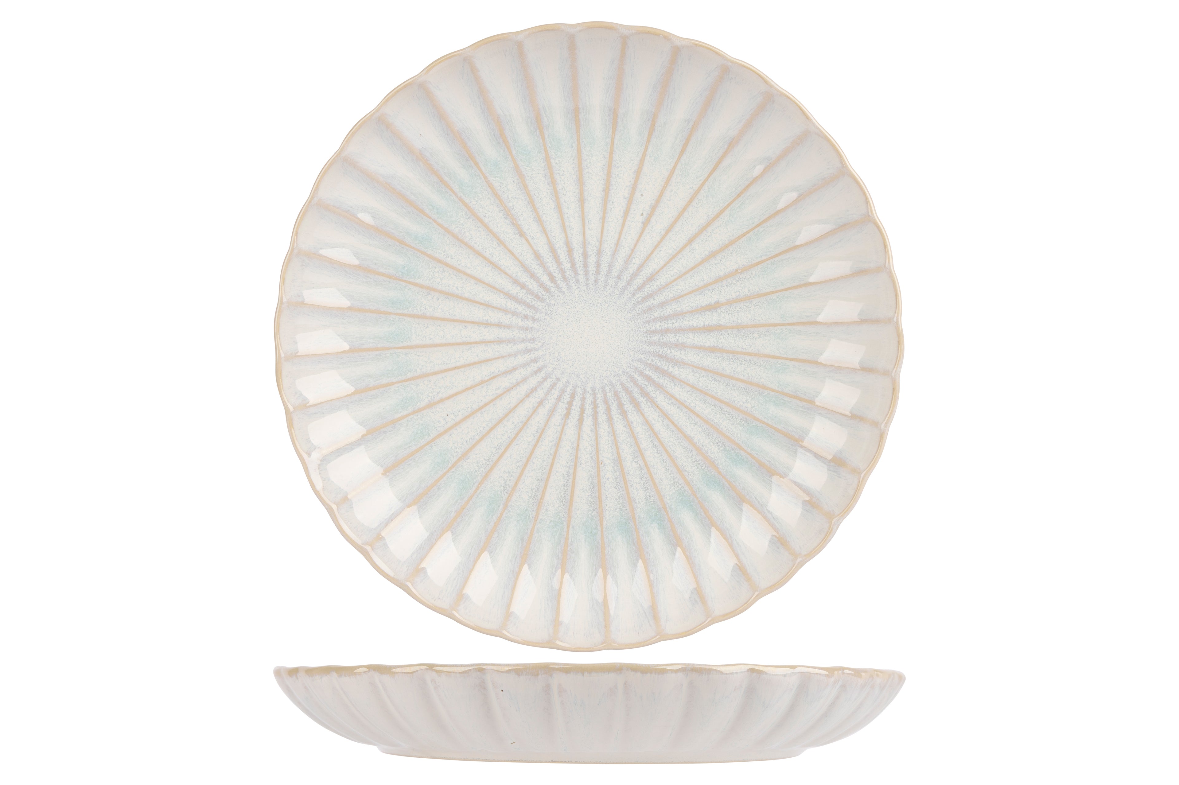 Cosy & Trendy Astera Pure Speiseteller 27,4 cm – 4er-Set