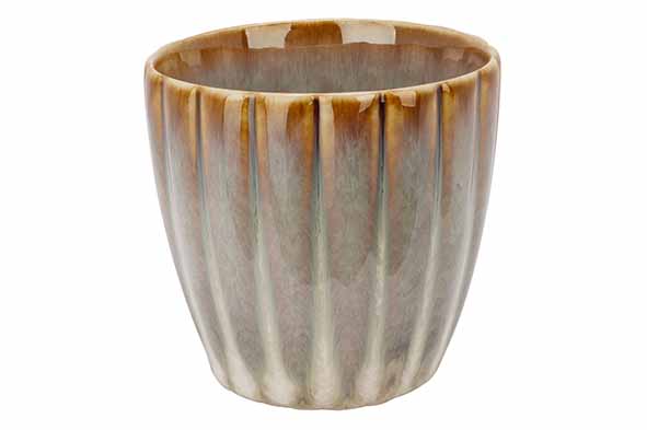 ASTERA PEARL BEKER 24CL D8,5XH8CM ZONDER OOR - SET VAN 6 STUKS