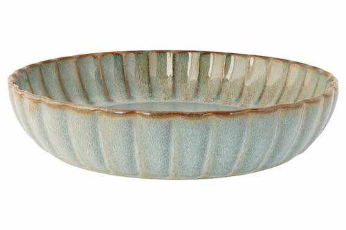 Astera Ocean Diep Bord 21,7 cm - Grijsblauw - Set van 4 stuks