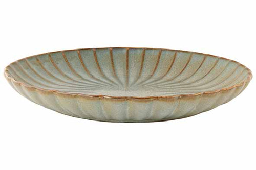 Astera Ocean Plat Bord 27,4 cm - Grijsblauw - Set van 4 stuks