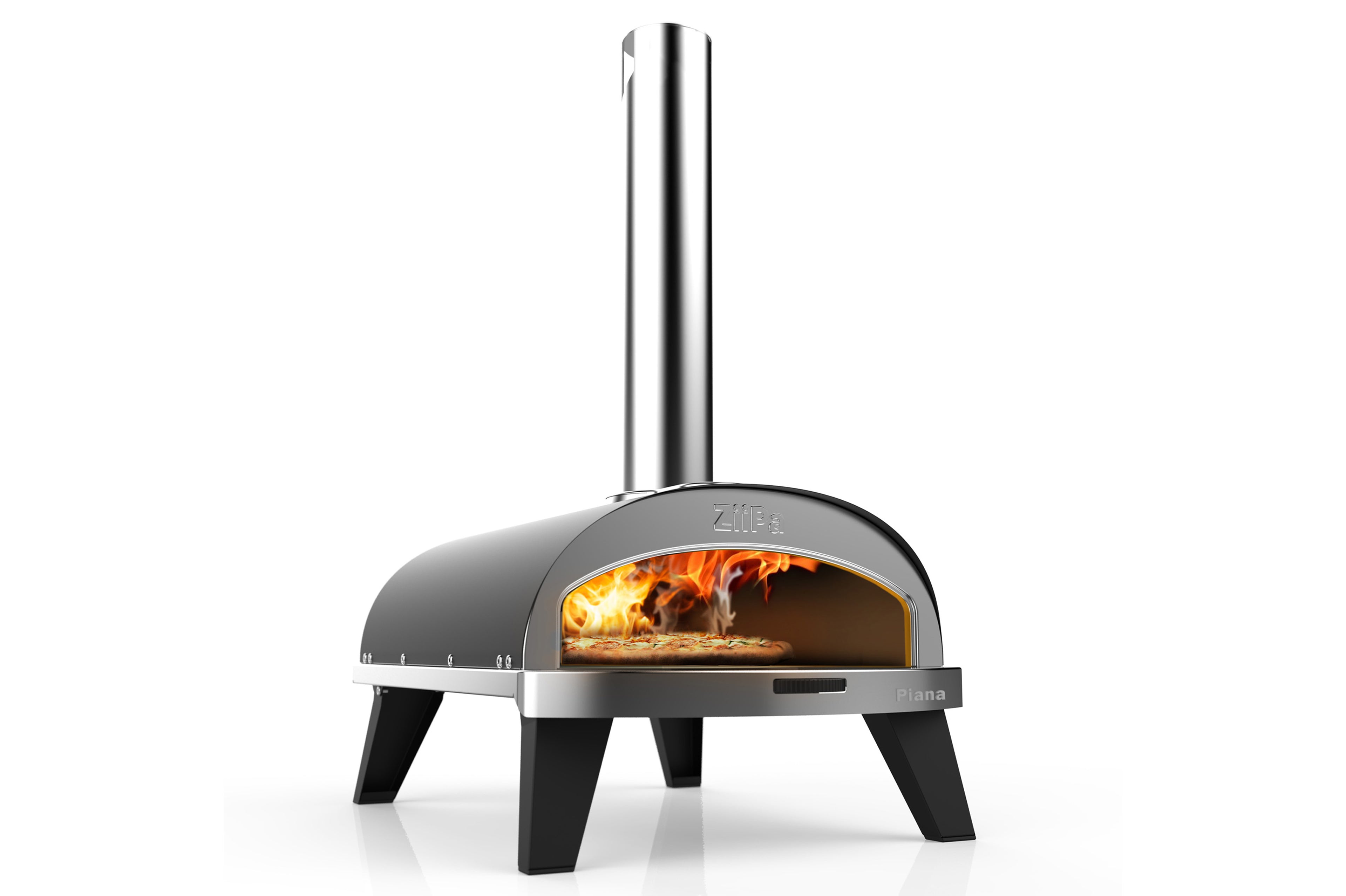 ZiiPa Piana Pizza Oven  - Antraciet - Pellets
