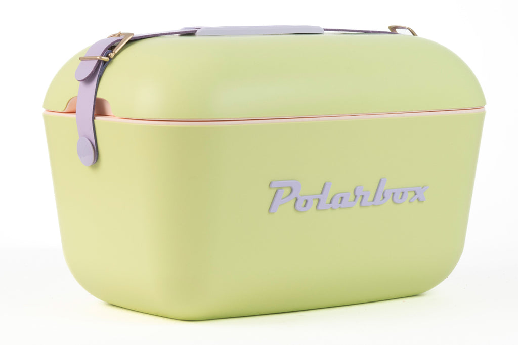Polarbox cooler 12L - Lime Lilac