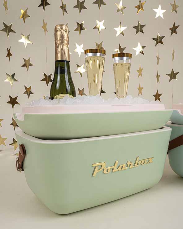 Polarbox koelbox 20L - Olive Green Gold