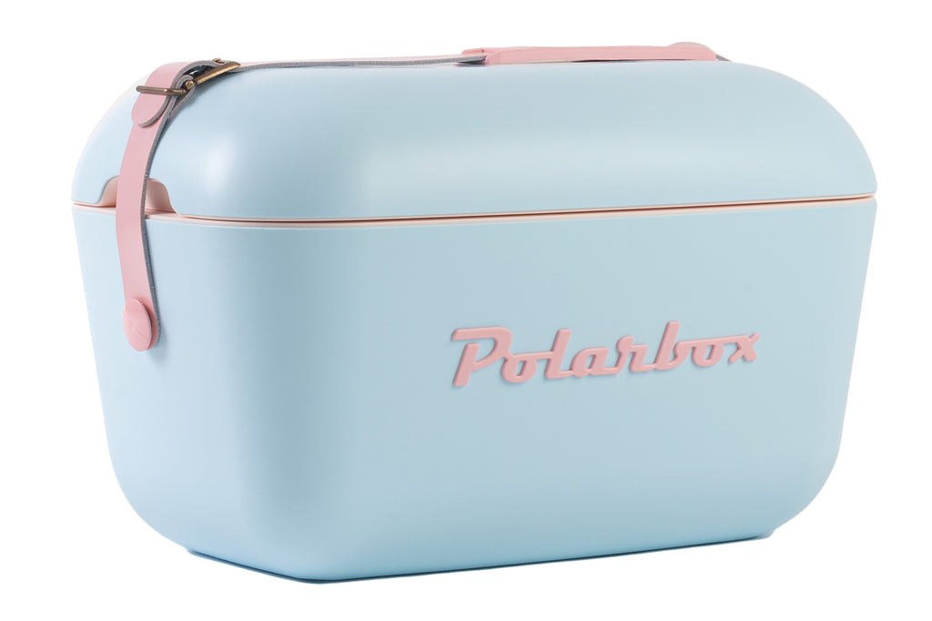 Polarbox koelbox 20L - Sky blue baby rose