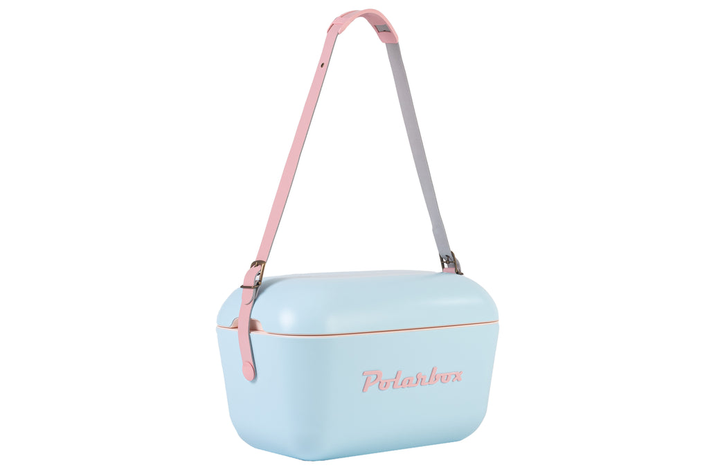 Polarbox koelbox 20L - Sky blue baby rose