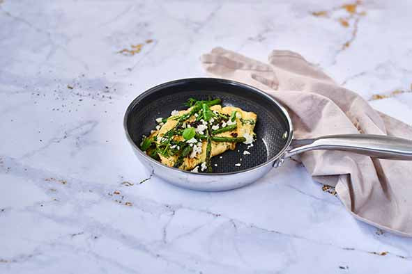 COSY&TRENDY - HEXAPRO BRAADPAN D28XH5,5CM NON-STICK - ALLE VUREN INCL. INDUCTIE