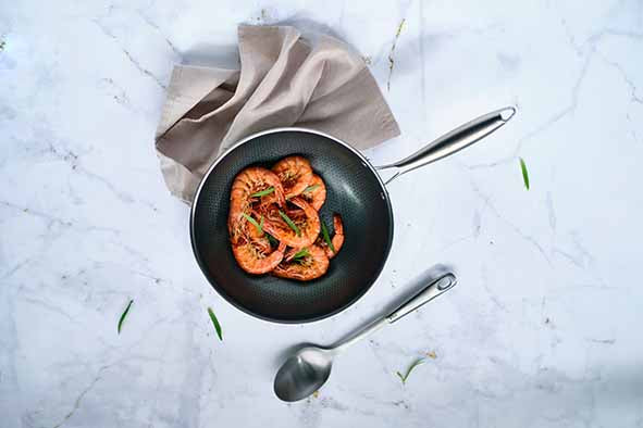 Cosy & Trendy Hexapro Wok 28 cm - antiadhésive - tous feux