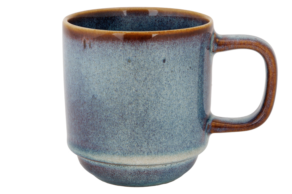 JADE INDIGO BEKER 30CL D8,5XH9,5CM - set van 6 stuks