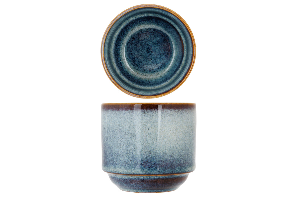 JADE INDIGO BEKER 25CL D8XH9CM ZONDER OOR - set van 12 stuks