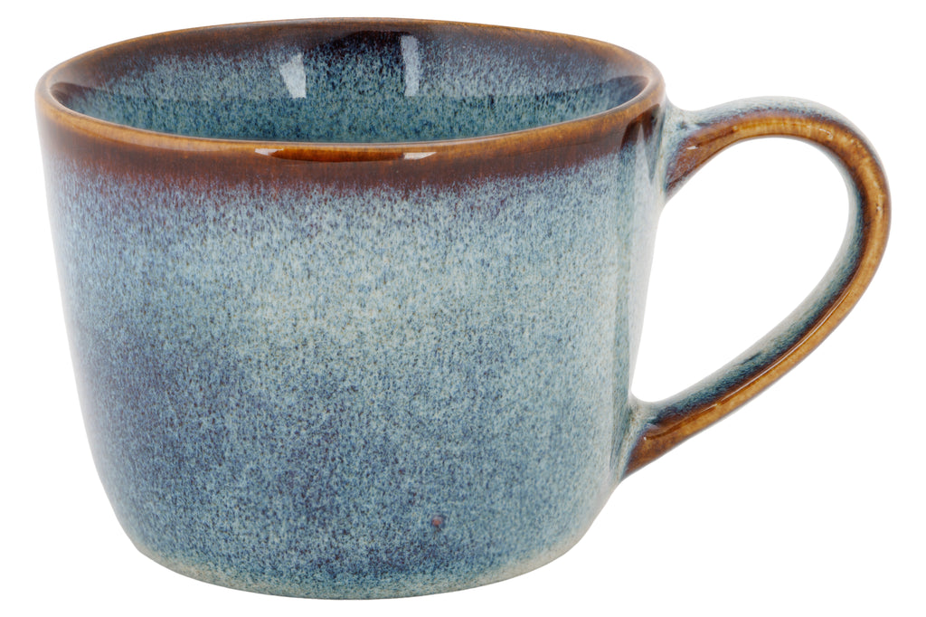 JADE INDIGO BEKER 20CL D8,5XH6,5CM - set van 6 stuks