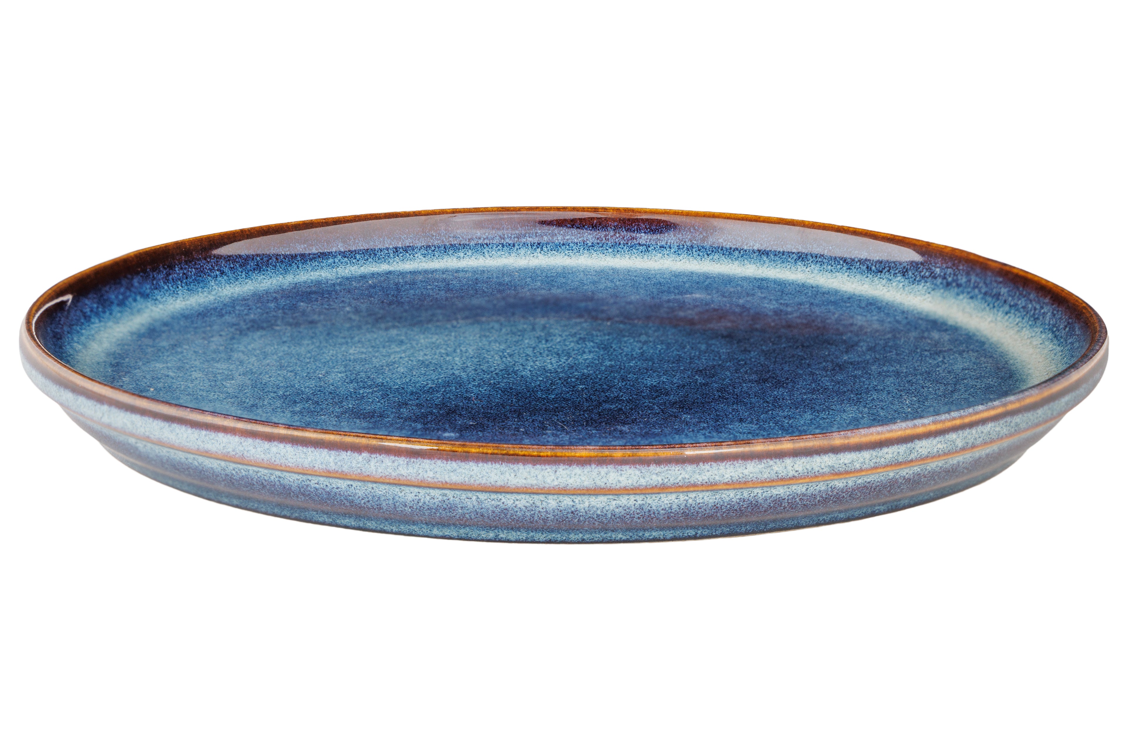 Cosy & Trendy Jade Indigo Dessertteller 22,5 cm – 4er-Set