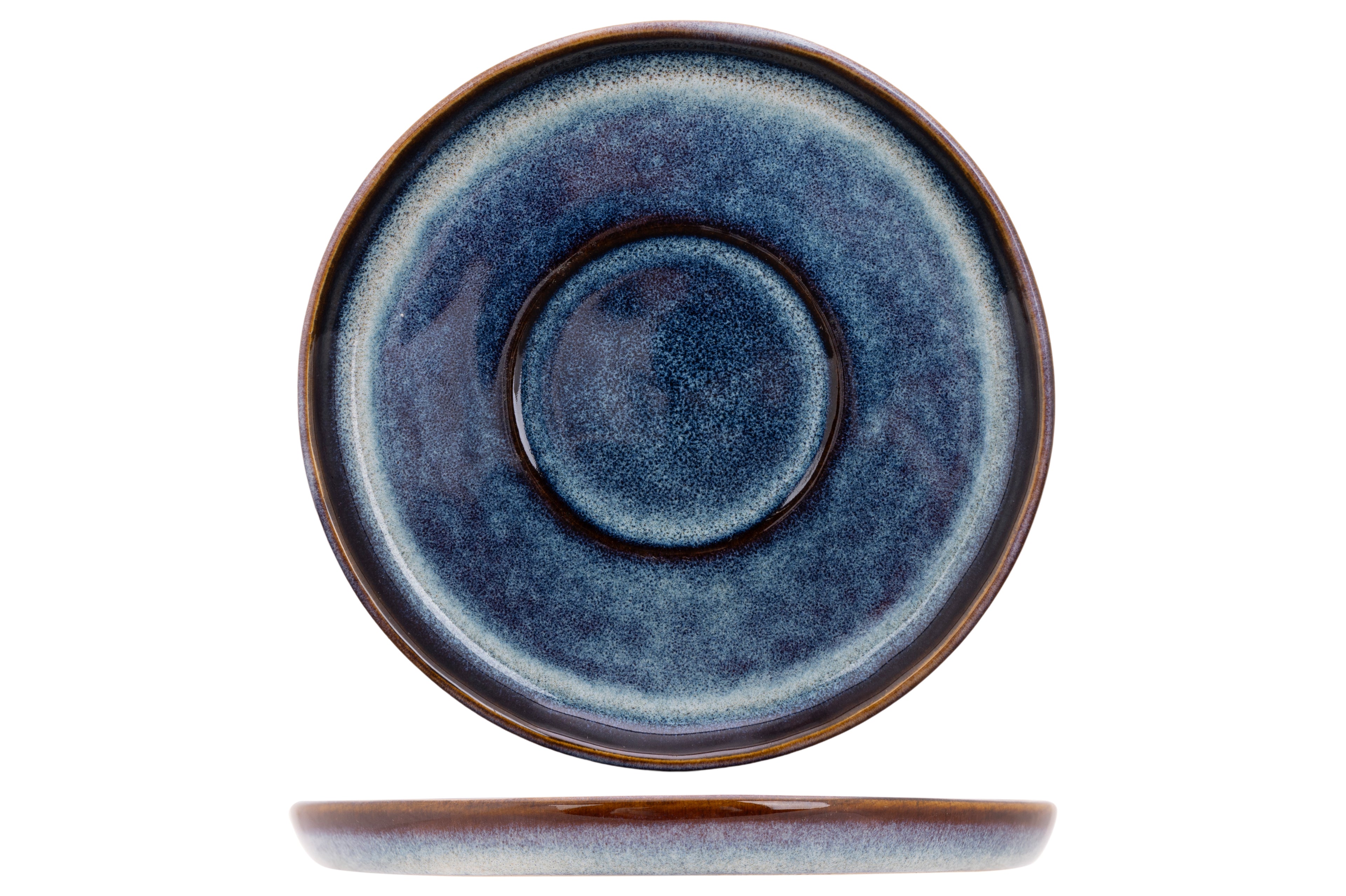 JADE INDIGO ONDERTAS D15CM - set van 6 stuks