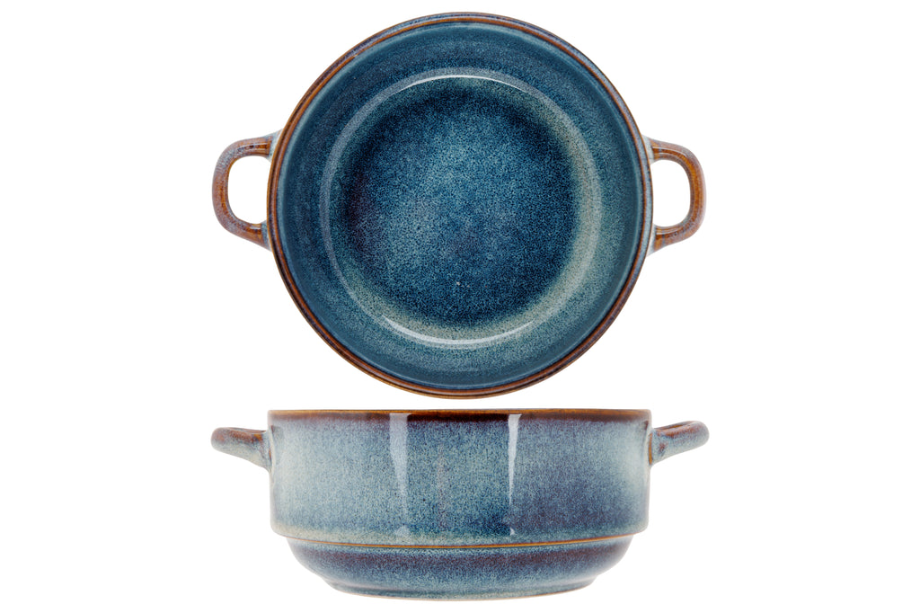 JADE INDIGO KOM 20X15XH7CM MET HANDVATEN - set van 4 stuks