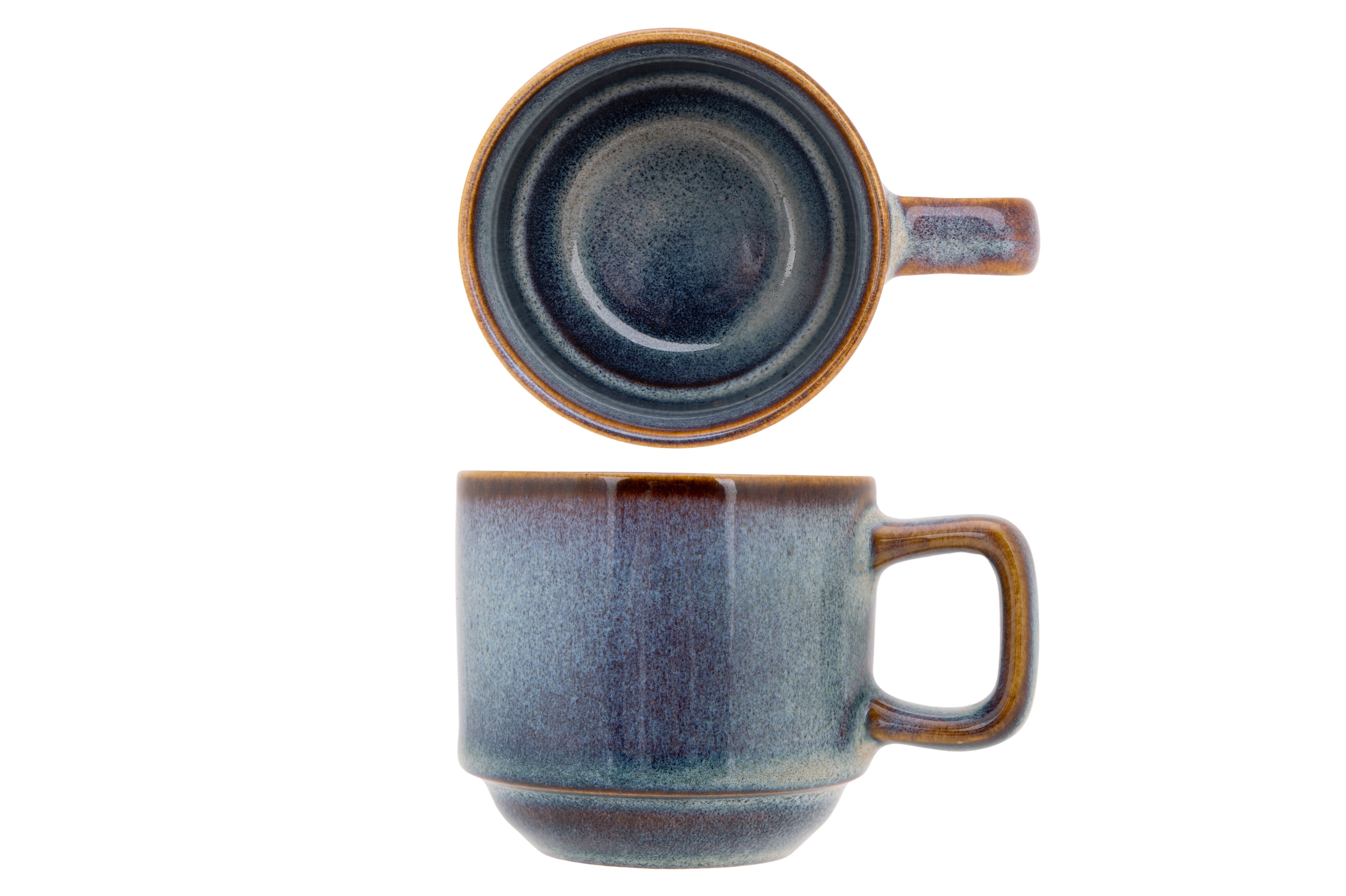 JADE INDIGO MOK 36CL D11XH6,5CM - set van 6 stuks