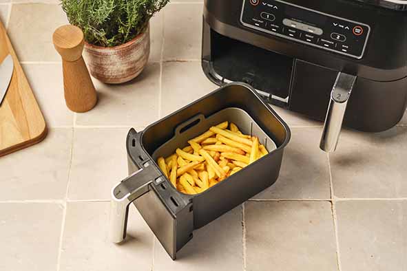 MANDJE AIRFRYER SILICONE 20X13,5XH9CM