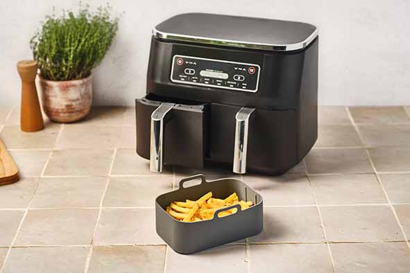 MANDJE AIRFRYER SILICONE 20X13,5XH9CM