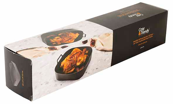 MANDJE AIRFRYER SILICONE 22X21XH7,5CM