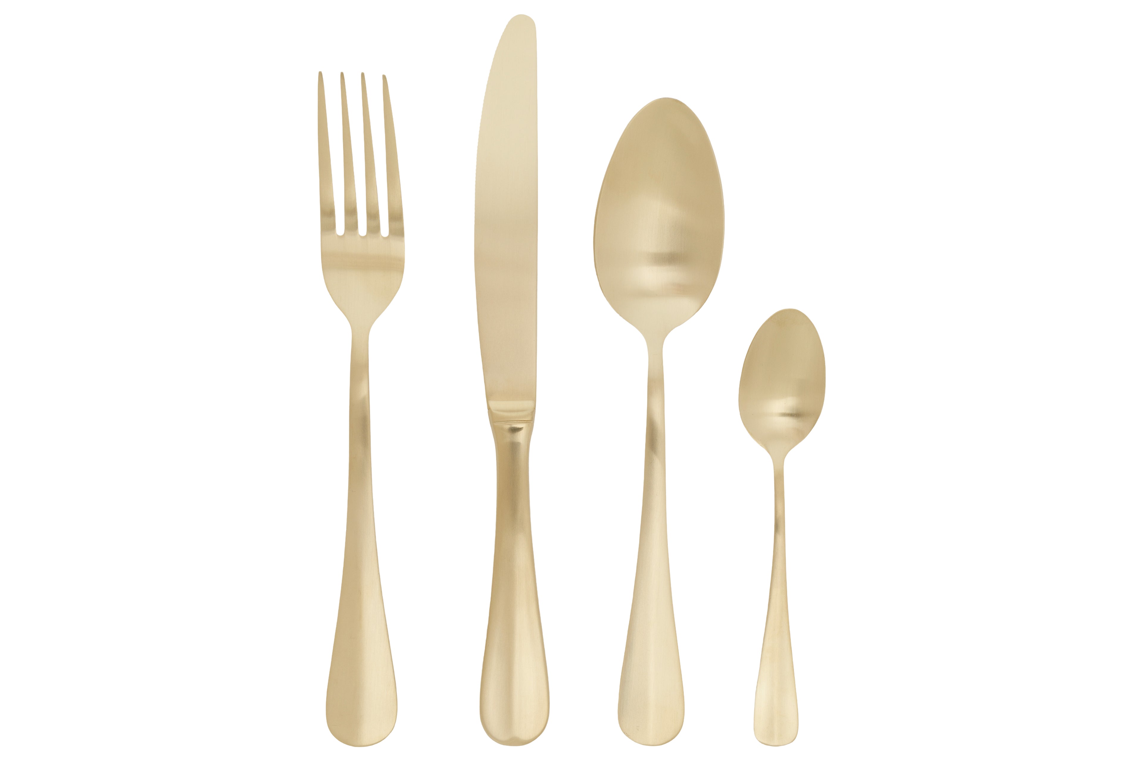 COSY&TRENDY - EVA BESTEKSET 24PCS MATT CHAMPAGNE 18/0