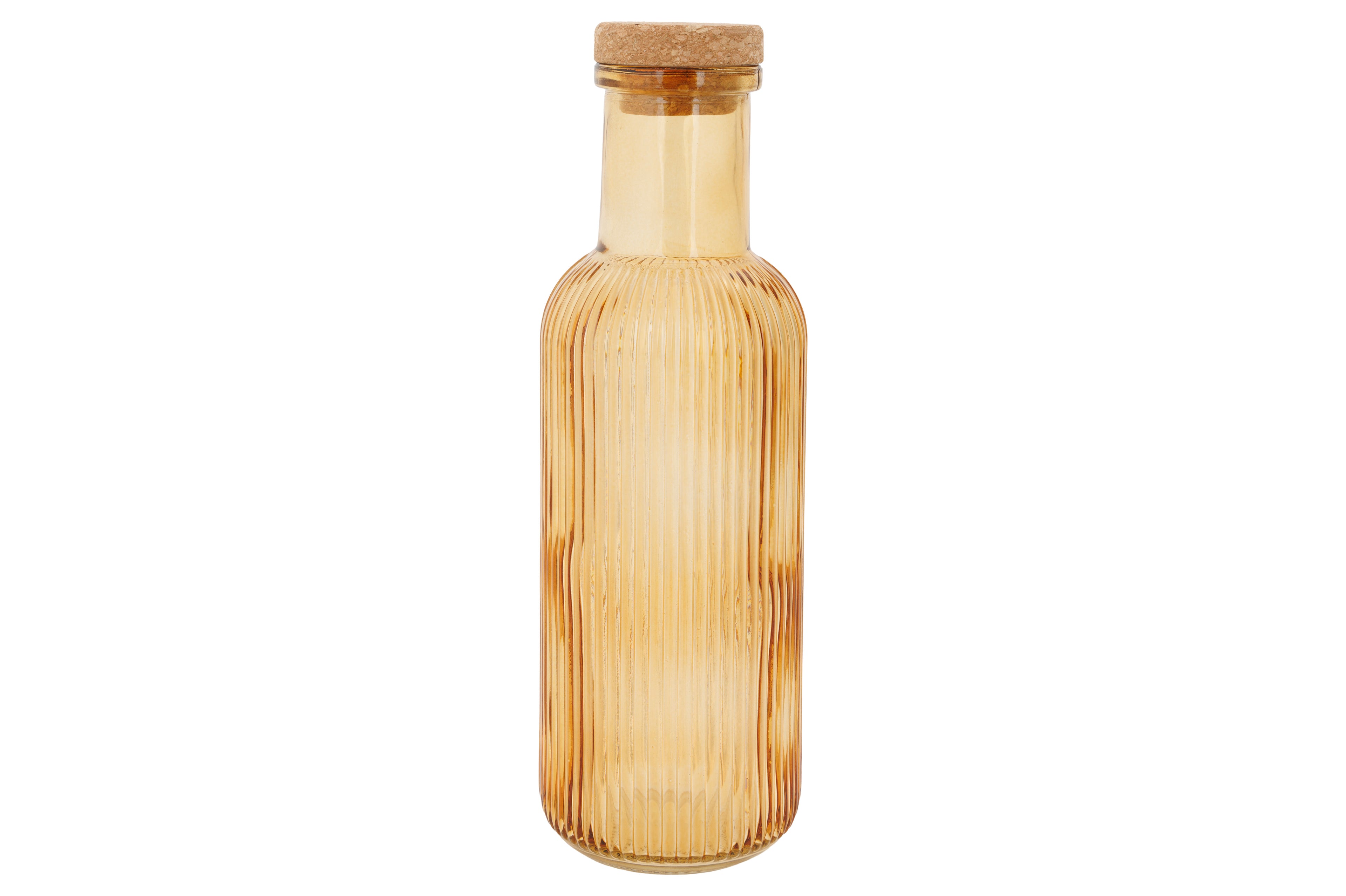 RAYA GLAZEN FLES  MET KURK - 1L - OKER