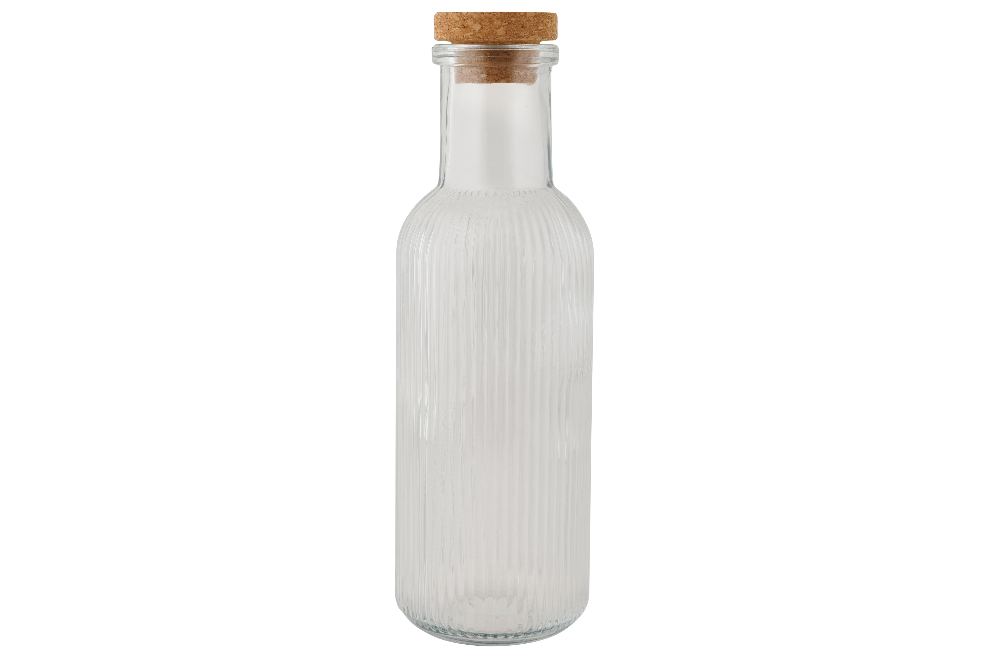 RAYA GLAZEN FLES  MET KURK - 1L - TRANSPARANT