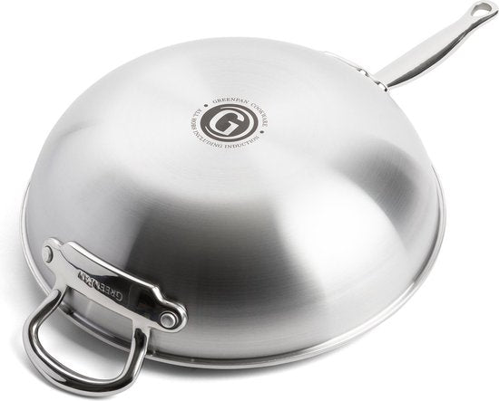 Wok GreenPan Premiere 30 cm – sans PFAS