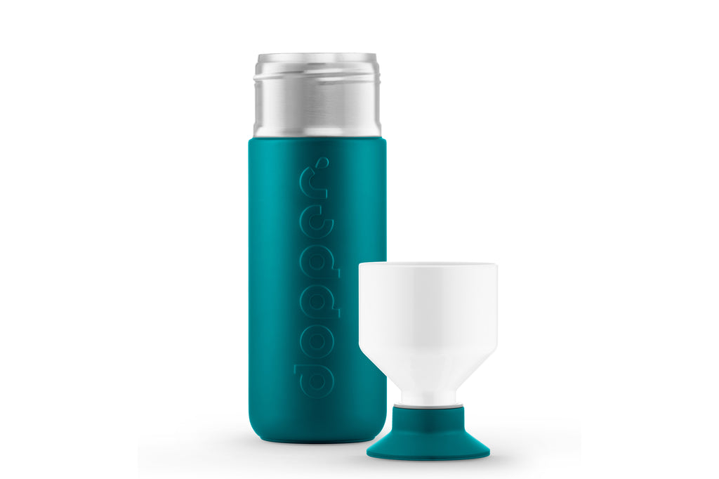 Dopper Insulated Water Bottle - 580 ml - Green Lagoon