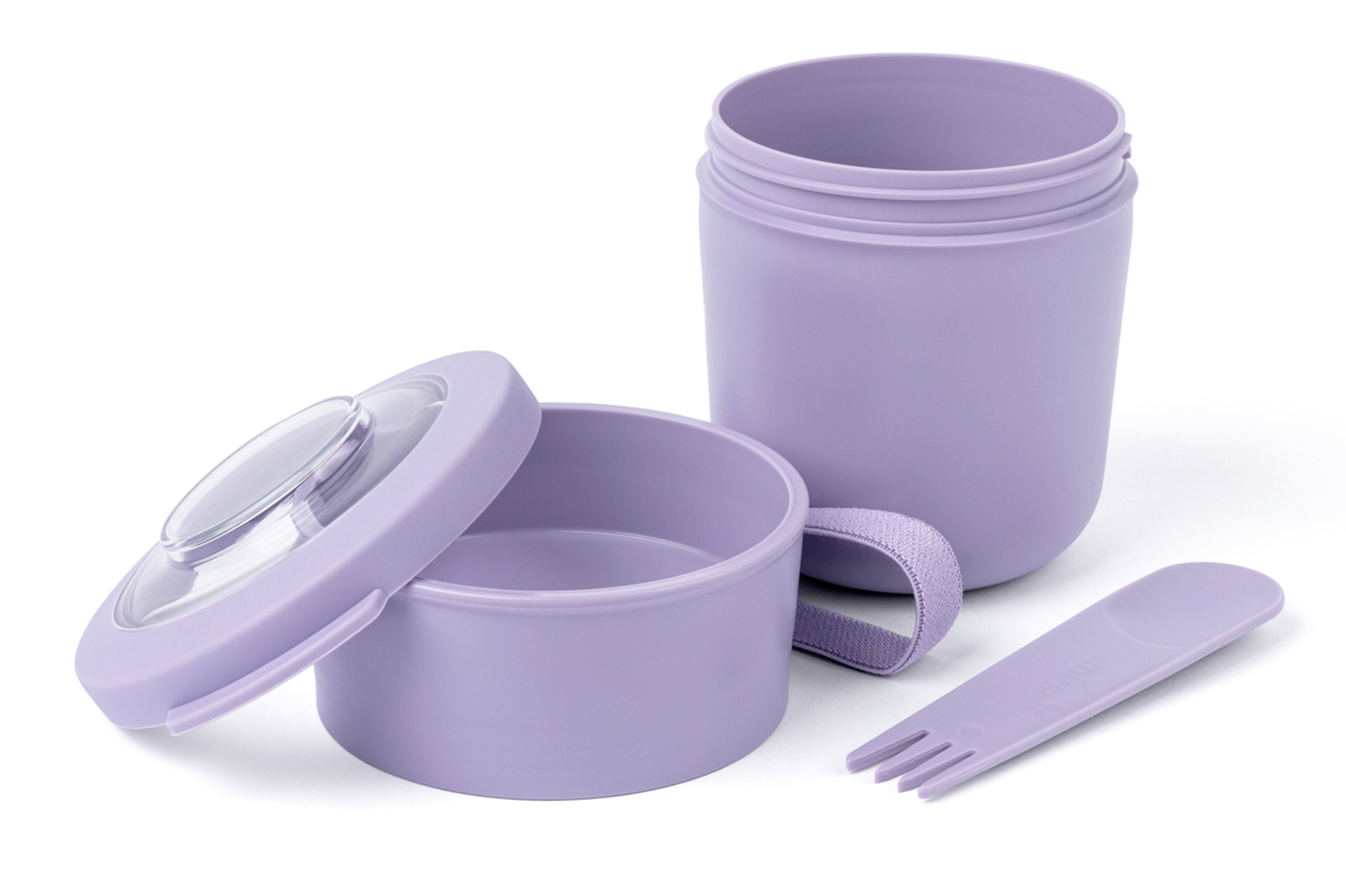 AMUSE TYLLA FOODBOWL DUO 450ML+150ML LAVENDER D10,4XH14,2CM
